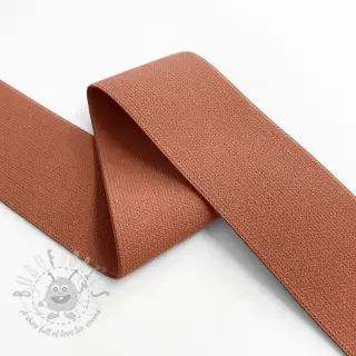 Glad elastiek 4 cm rust