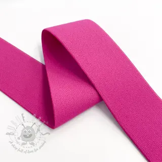Glad elastiek 4 cm fuchsia