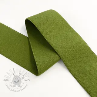Glad elastiek 4 cm army
