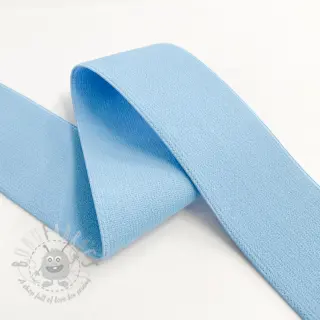 Glad elastiek 4 cm old blue