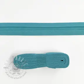 Boordstrook katoen 3 m ocean blue