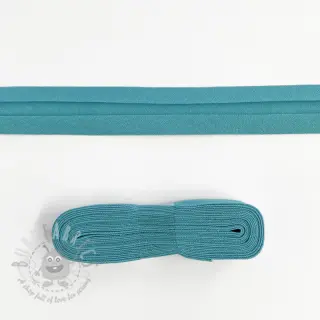 Boordstrook katoen 3 m ocean blue