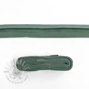 Boordstrook katoen 3 m dark old green