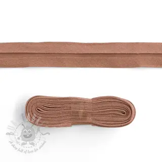 Boordstrook katoen 3 m dark salmon