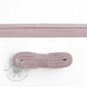 Boordstrook katoen 3 m washed pink