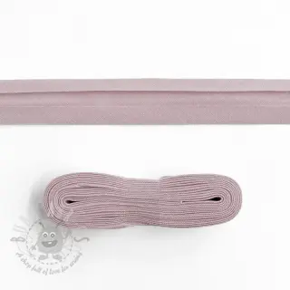 Boordstrook katoen 3 m washed pink