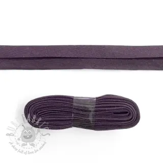 Boordstrook katoen 3 m violet