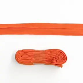 Lemovací prúžok bavlna - 3 m orange