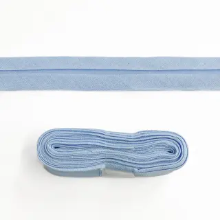 Lemovací prúžok bavlna - 3 m old blue