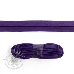 Boordstrook katoen 3 m purple
