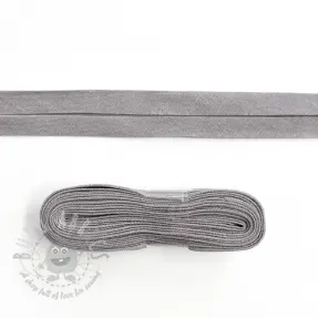 Boordstrook katoen 3 m light grey