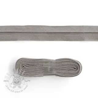 Boordstrook katoen 3 m grey