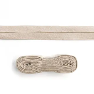 Lemovací prúžok bavlna - 3 m pebble