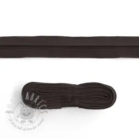 Boordstrook katoen 3 m dark choco