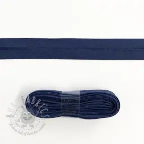 Boordstrook katoen 3 m dark blue