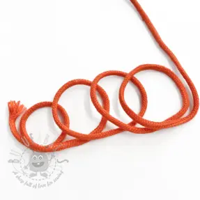 Katoenen koord 3 mm orange