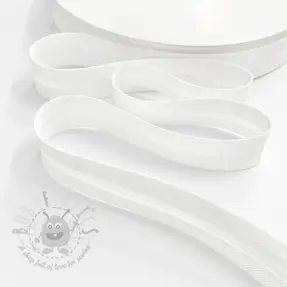 Boordstrook dubbelgaas white