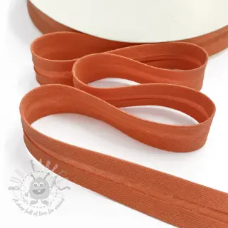 Boordstrook dubbelgaas apricot