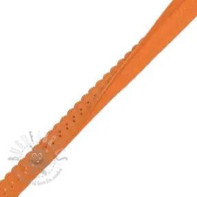 Omvouwelastiek 12 mm LUXURY orange