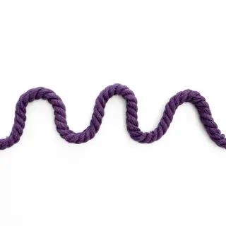 Bavlnená šnúra točená 8 mm purple