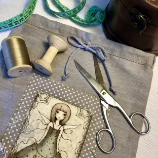 Voorgewassen linnen grey