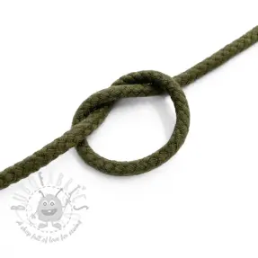 Katoenen koord 5 mm camo green