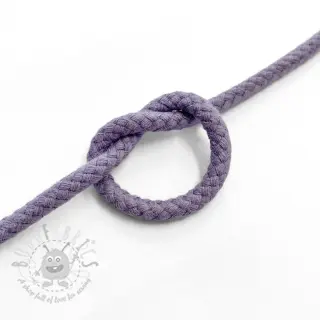 Katoenen koord 5 mm lavender