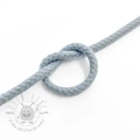 Katoenen koord 5 mm cloud blue