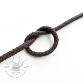 Katoenen koord 5 mm mocha
