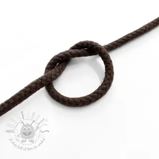 Katoenen koord 5 mm dark mocha