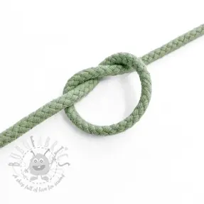 Katoenen koord 5 mm basil