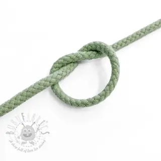 Katoenen koord 5 mm basil
