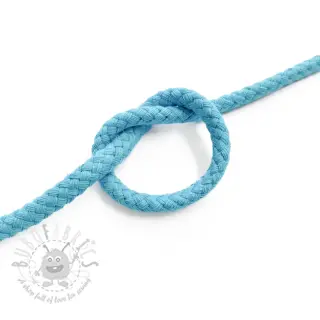 Katoenen koord 5 mm ocean blue