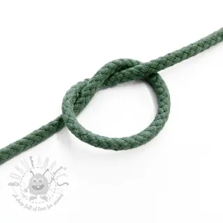 Katoenen koord 5 mm old green