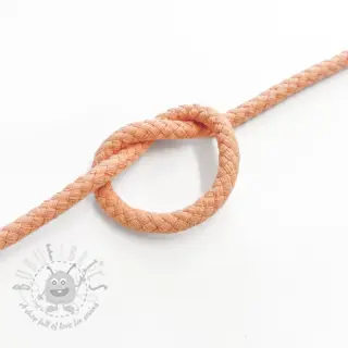 Katoenen koord 5 mm peach