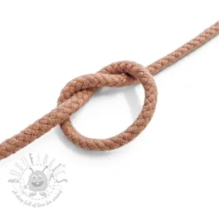 Katoenen koord 5 mm salmon
