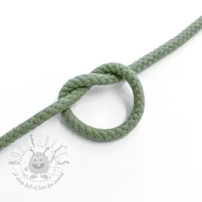 Katoenen koord 5 mm dark old green