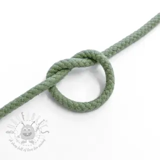 Katoenen koord 5 mm dark old green