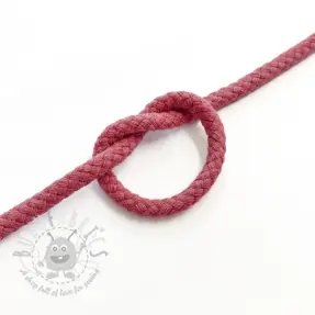 Katoenen koord 5 mm coral