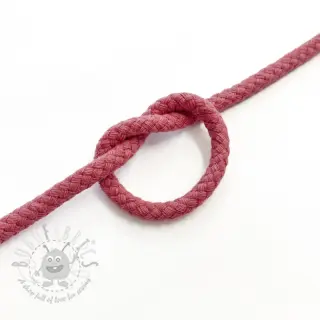 Katoenen koord 5 mm coral