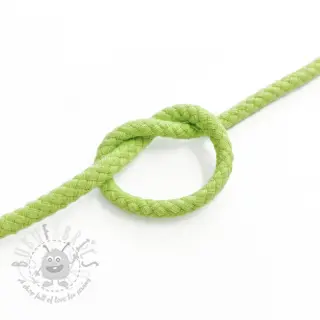 Katoenen koord 5 mm light lime