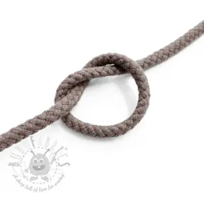 Katoenen koord 5 mm mauve