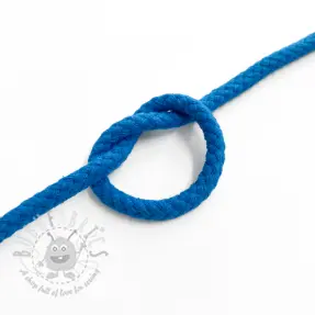 Katoenen koord 5 mm aqua