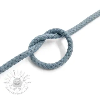 Katoenen koord 5 mm baby blue