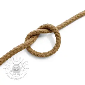 Katoenen koord 5 mm brown