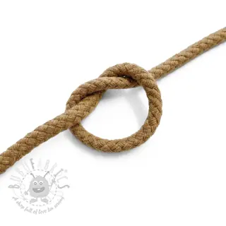 Katoenen koord 5 mm brown