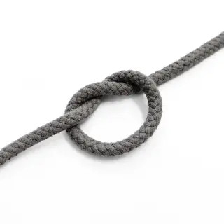 Bavlnená šnúra 5 mm dark grey