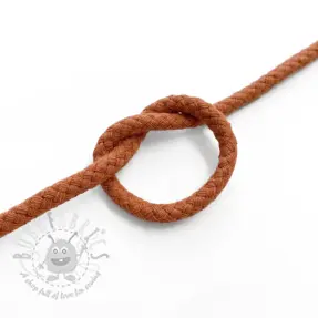 Katoenen koord 5 mm dark orange