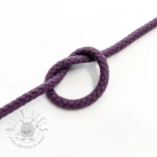 Katoenen koord 5 mm violet