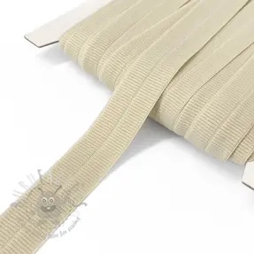 Omvouwelastiek mat 20 mm RIB sand